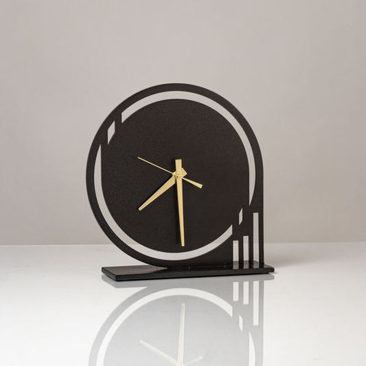 Black Table Wall Clock |Wall Clocks by Sam Home Collection