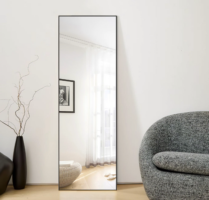 Full length Mirror with Stand 50 inch|Floor Mirror by Sam Home Collection