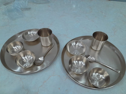 Kansa Thali set of 6 pcs