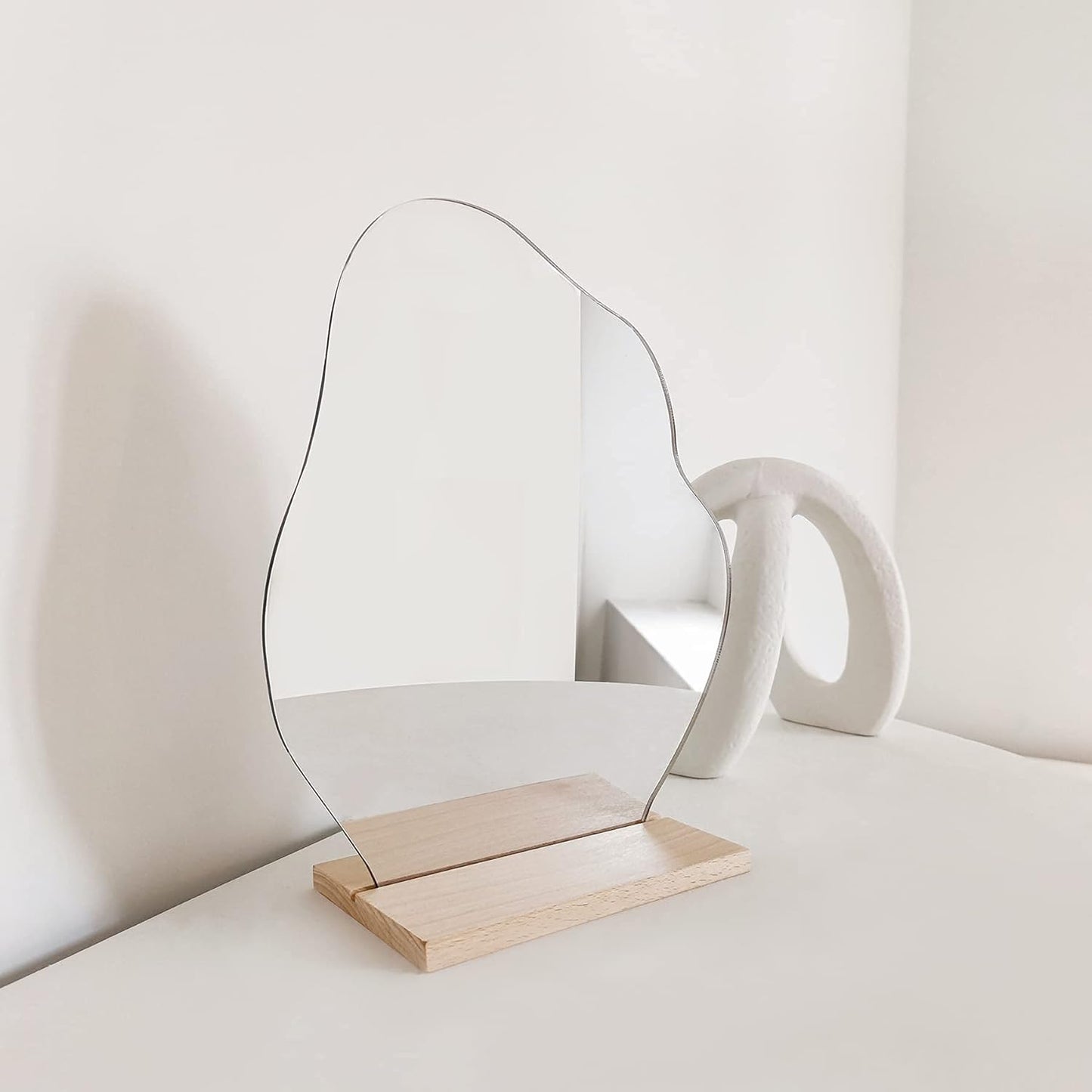 Small Table Organic Mirror