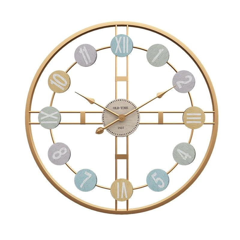 Large Designer Metal Wall Clock|36inch