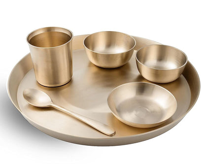 Kansa Thali set of 6 pcs