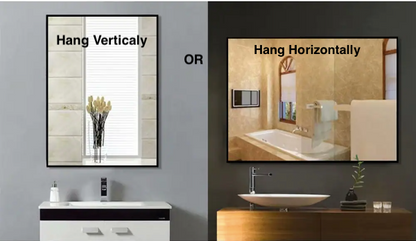 Bathroom Rectangle Standard Wall Mirror