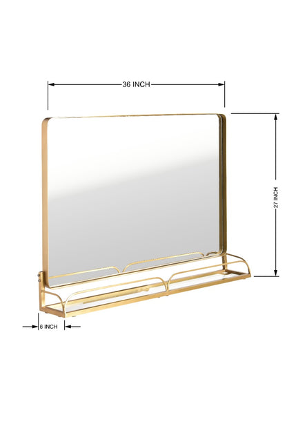 Decorative mirror with shelf Storage|Bathroom Mirrors